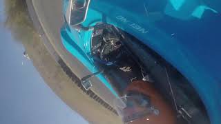 10142018 SCCA Runoffs Test Day Crash [upl. by Aidam]