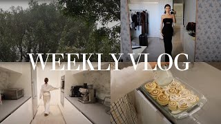 a cozy rainy vlog l a lot of cooking baking fashion etc [upl. by Heywood360]