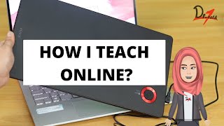 Best Way To Teach Online  Veikk A15 Pro Review [upl. by Dorothee]