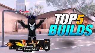 These are the TOP 5 Builds in HOOPS LIFE win every game [upl. by Selway]