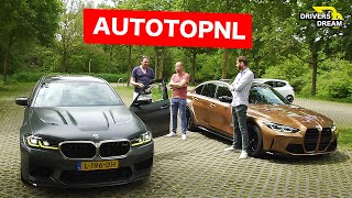 BMW M5 CS 300KMh over de AUTOBAHN met AUTOTOPNL • DriversDream [upl. by Krasnoff798]