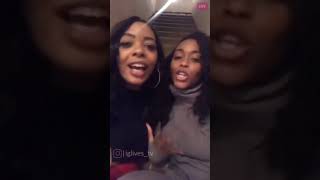 Nafessa Williams Full Instagram Live 3919 [upl. by Melan]