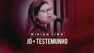 Jó  Midian Lima Testemunho  Ministração 2018 [upl. by Danielle]