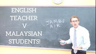 MALAYSIAN KIDS CORRECT ENGLISH TEACHER  Oh My Bahasa Malaysia [upl. by Jamison764]