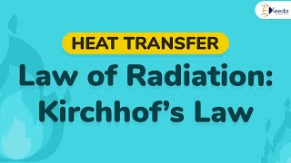 Law Of Radiation Kirchhofs Law  Radiation Heat Transfer  Heat Transfer [upl. by Mair]