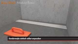 Easy Drain  Modulo Basic  Einbau Deutsch [upl. by Yerfdog]