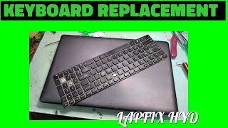 internal keyboard replacement complete process ASUS F550C  LAPFIX HYD [upl. by Aret283]