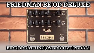 TONE THURSDAY  Friedman BEOD Deluxe High Gain Pedal Demo [upl. by Elokin]