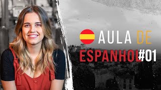 Aula de espanhol 01 Cumprimentos e apresentações [upl. by Nylidnarb]