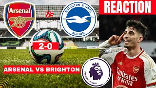 Arsenal vs Brighton 20 Live Stream Premier League EPL Football Match Score Highlights Gunners FC [upl. by Isidro719]