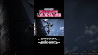 Gundam Ez8MOBILE SUIT GUNDAM UC ENGAGE shorts gundam game [upl. by Slorac68]