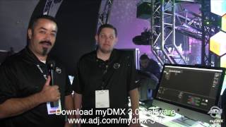 American DJ MyDmx 30 DMX Lighting Software amp USBDMX Interface First Look [upl. by Aicenet]