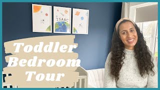 TODDLER BOY BEDROOM TOUR  BOY ROOM TRANSFORMATION [upl. by Atsirk931]