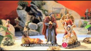 Cómo armar un pesebre con las figuras Santini Christmas [upl. by Alilak]