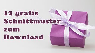 Gratis Schnittmuster  willst Du das auch [upl. by Bovill]