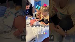 Nurse plays adorable game to unite siblings ￼❤️ [upl. by As403]