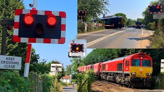 Yalding Level Crossing Kent [upl. by Anitreb]