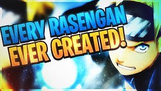 Every Major Rasengan Naruto Uzumaki Created Explained [upl. by Aerdnat]