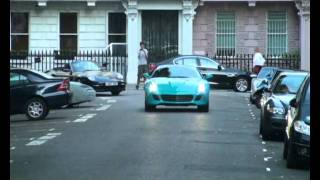 1000bhp Turqoise 599 goes crazy around London [upl. by Peppi626]