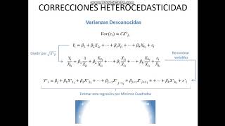 3 Corrección heterocedasticidad [upl. by Ahsitul]