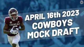 Dallas Cowboys 2023 Mock Draft  Blogging The Boys [upl. by Nnylyoj658]