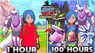 Only Legendarys  Pokemon Sword amp Shield Randomizer 100 Hours Gameplay  Only Legendary Challenge [upl. by Patton]