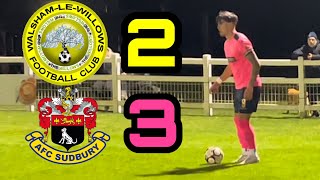 SUDBURY EDGE THROUGH WalshamLeWillows VS AFC Sudbury Non League Wonders S3 EP24 [upl. by Ilrac866]