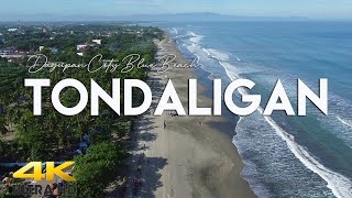 TONDALIGAN BEACH Dagupan City Pangasinan Philippines Drone Aerial Tour 4K [upl. by Larentia600]