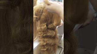 Backcombing technicmakeupstylist beautyhacker makeuptutorial hair braids backcombing [upl. by Aliel]