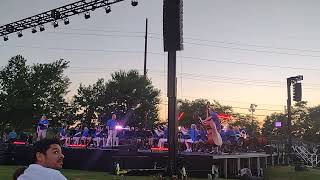 Arkansas Winds at Bentonville Fireworks 2022 [upl. by Reiche]