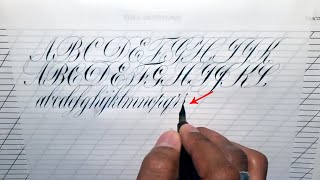 How to Write Copperplate Script The Right Way  Calligraphy Masters x Paul Antonio [upl. by Gagne405]