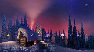 Winsome Winter Cabin PS4 Dynamic Theme [upl. by Teeter]