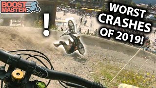 Jordan CrashMaster 2019  MTB CRASHES and WIPEOUTS [upl. by Ydur688]