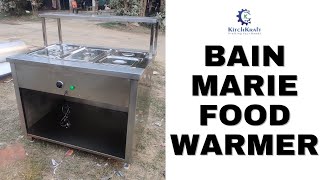 How to Use a BainMarie Perfectly Cooked Delicate Foods  Food Warmer  Restaurant Kitchen Setup [upl. by Ellen]