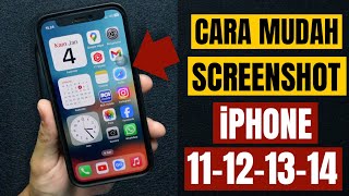 Cara Screenshot Layar iPhone 11 12 13 [upl. by Keffer]