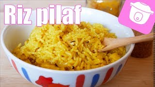 Riz pilaf FACILE et RAPIDE 🍚 COOKEO [upl. by Nyrual]