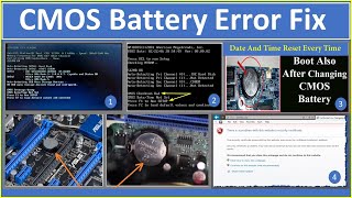 How to fix CMOS Battery Error In Motherboard  தமிழ் [upl. by Erica]