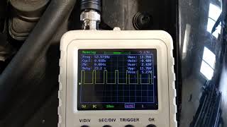 G65 0333 0081 pressure sensor signal Prawidłowy sygnał czujnika ciśnienia klimatyzacji vag audi a4 [upl. by Aeslek]