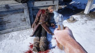 This is why Navy Revolver shouldnt be used in RDR2 Story Mode [upl. by Anohsal57]