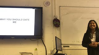 my gcse speech on why you should date me [upl. by Tj]