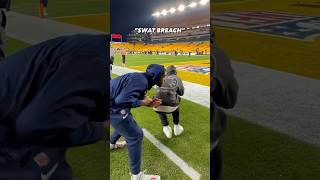 Coldest NFL Handshakes PT 5 🥶🤝🏽 w teamjuju shorts viral football [upl. by Ynattir136]