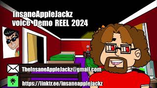 InsaneAppleJackz Voice Demo Reel 2024 [upl. by Pancho]