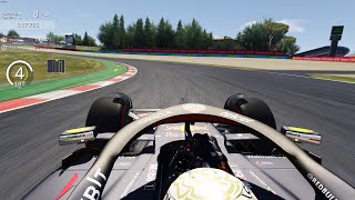 Red Bull RB18  Barcelona  Assetto Corsa [upl. by Freyah]