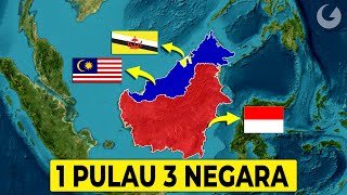 SatuSatunya Di Dunia Begini Awalnya Pulau Kalimantan di Huni 3 Negara [upl. by Orferd]