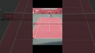 TopSpin2k25 AlcarazMedvedev Matchpoint Solid Rally 😃tennispoint tennistime gaming tennis [upl. by Lorilyn]