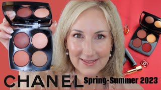 CHANEL SPRING SUMMER 2023 MAKEUP COLLECTION  REVIEW and DEMO [upl. by Wanfried]