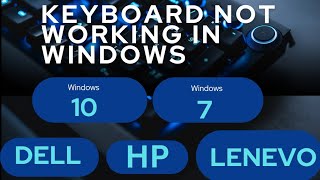 Fix Laptop Keyboard not working any laptop Keyboard typing problem New keyboard not working solve [upl. by Ahens680]