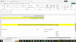 Oracle Fusion SCM Demo1Supply Chain Management [upl. by Aynotan]