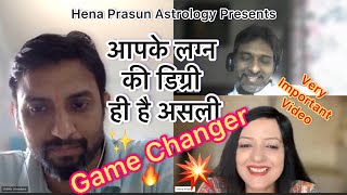 Strong Markesh Zero Degree Importance Of Lagna  Degree  A Viral Video By Hena Prasun [upl. by Nairbal]