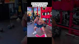 Kevin Hart in the gym cutting up to Jeezy [upl. by Yartnoed]